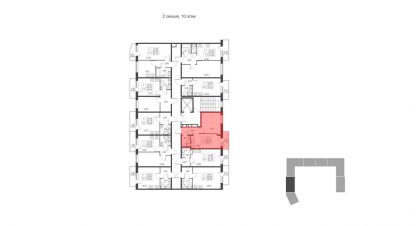 Купить 1 комнатную квартиру в г. Ской пок имени свердлова. Фотография №2