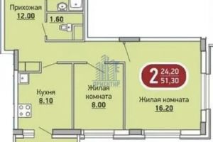 Продам квартиру 2-х комнатную с общей площадью 49.4м2, 7/16 эт., на улице Радужная, г. Чебоксары, Чувашия респ., Россия, агентство Агентство недвижимости Ориентир Продам квартиру 2-х комнатную с общей площадью 49.4м2, 7/16 эт., на улице Радужная, г. Чебоксары, Чувашия респ., Россия, агентство Агентство недвижимости Ориентир