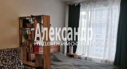 Продам квартиру с общей площадью 33.5м2, 12/16 эт., на улице Ленинградская всеволожский  мурино шоссе в лаврики 6 подъезд, Всеволожский район, г. Мурино, Ленинградская обл., Россия, агентство Александр-Недвижимость. Фотография №1