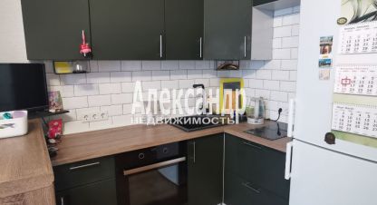 Купить квартиру на улице Ленинградская всеволожский  мурино шоссе в лаврики 6 подъезд г. Мурино. Фотография №4