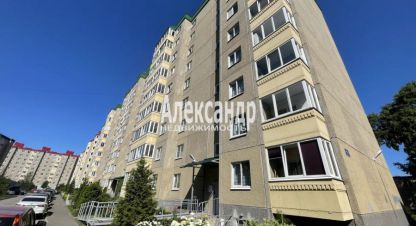 Продам квартиру 1 комнатную с общей площадью 40.8м2, 1/9 эт., на улице Санкт-петербурпушкинский  посёлок шушары территория детскосельский центральная  1к1 подъезд, Пушкинский район, г. Посёлок шушары, Санкт-Петербург, Россия, агентство Александр-Недвижимость. Фотография №1