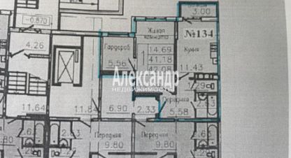 Купить 1 комнатную квартиру в г. Посёлок шушары. Фотография №2