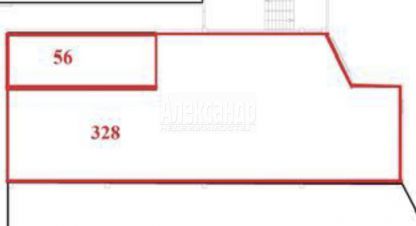 Сдам торговое помещение с общей площадью 328м2, на улице Ленинградская гатчина пушкинское шоссе, Гатчинский район, г. Гатчина, Ленинградская обл., Россия, агентство Александр-Недвижимость. Фотография №1