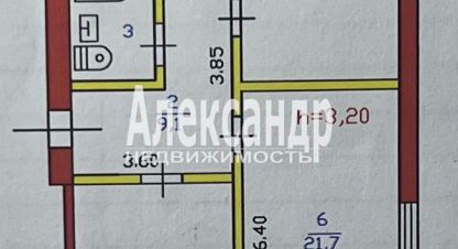 Купить 3-х комнатную квартиру в г. Выборг. Фотография №2