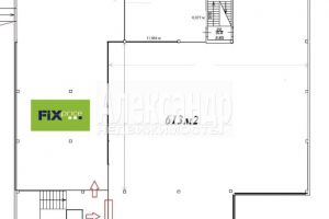 Сдам торговое помещение с общей площадью 613м2, на улице Ленинградская, Гатчинский район, г. Гатчина, Ленинградская обл., Россия, агентство Александр-Недвижимость