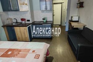 Продам квартиру с общей площадью 20.9м2, 4/13 эт., на улице Ленинградская всеволожский  мурино шувалова, Всеволожский район, г. Мурино, Ленинградская обл., Россия, агентство Александр-Недвижимость