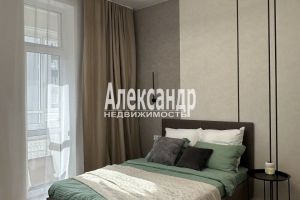 Продам квартиру с общей площадью 23.5м2, 9/12 эт., на улице Шувалова, Всеволожский район, г. Мурино, Ленинградская обл., Россия, агентство Александр-Недвижимость