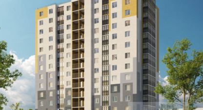 Купить квартиру 1 комнатную, 37.17 кв. м. Фотография №1 Продам квартиру 1 комнатную с общей площадью 37.17м2, 1/15 эт., на улице 50-летия Магнитки, г. Магнитогорск, Челябинская обл., Россия, агентство РиоЛюкс. Фотография №1