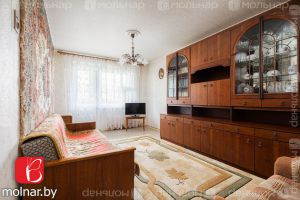 Продам квартиру 1 комнатную с общей площадью 35.3м2, 5/9 эт., на улице Кунцевщина ул, Фрунзенский район, г. Минск, Минск, Беларусь, агентство Мольнар