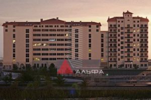 Продам квартиру 1 комнатную с общей площадью 38.6м2, 4/10 эт., на улице Симферопольская, г. Евпатория, Крым авт. респ., Россия, агентство Альфа Недвижимость