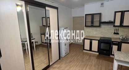 Снять квартиру, 26 кв. м. Фотография №1 Сдам квартиру с общей площадью 26м2, 3/16 эт., на улице Воронцовский, Всеволожский район, г. Мурино, Ленинградская обл., Россия, агентство Александр-Недвижимость. Фотография №1