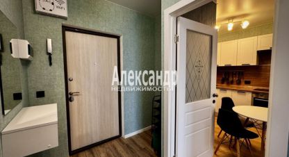 Продам квартиру 1 комнатную с общей площадью 36.4м2, 13/15 эт., на улице Пражская, Всеволожский район, г. Кудрово, Ленинградская обл., Россия, агентство Александр-Недвижимость. Фотография №1
