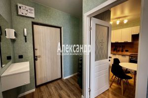 Продам квартиру 1 комнатную с общей площадью 36.4м2, 13/15 эт., на улице Пражская, Всеволожский район, г. Кудрово, Ленинградская обл., Россия, агентство Александр-Недвижимость