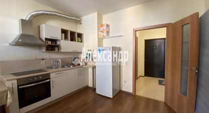 Купить квартиру, 25.3 кв. м. Фотография №1 Продам квартиру с общей площадью 25.3м2, 13/25 эт., на улице Европейский пр-кт, Всеволожский район, г. Кудрово, Ленинградская обл., Россия, агентство Александр-Недвижимость. Фотография №1