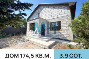 Продам дом 5-ти комнатный с общей площадью 174.5м2, г. Наука (д пласкинино), Крым авт. респ., Россия, агентство Мастера Недвижимости 