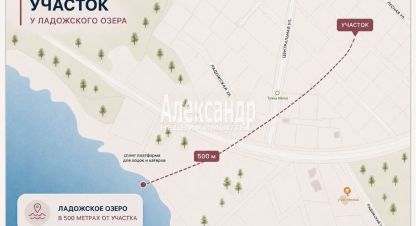 Продам земельный участок, на улице Солнечная, Питкярантский район, г. Территория урочище пелля, Карелия респ., Россия, агентство Александр-Недвижимость. Фотография №1