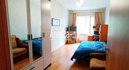 Продам квартиру 1 комнатную с общей площадью 41.7м2, 1/9 эт., на улице Центральная, Пушкинский район, г. Посёлок шушары, Санкт-Петербург, Россия, агентство Александр-Недвижимость. Фотография №1