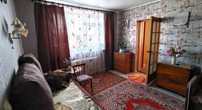 Купить квартиру 2-х комнатную, 38.8 кв. м. Фотография №1 Продам квартиру 2-х комнатную с общей площадью 38.8м2, 2/2 эт., на улице Циолковского, Рябково район, г. Курган, Курганская обл., Россия, агентство Домовой45. Фотография №1