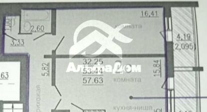 Снять квартиру 1 комнатную, 57.6 кв. м., Россия, г. Челябинск. Фотография №9