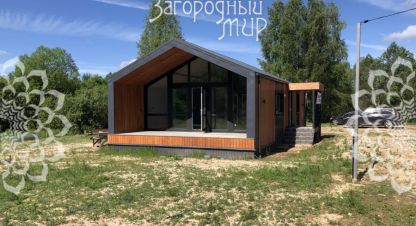 Купить дом 2-х комнатную, 88 кв. м. Фотография №1 Продам дом 2-х комнатный с общей площадью 88м2, на улице Парковая 8 зеленоградский московская россия, г. Кощейково, Московская обл., Россия, агентство АН Загородный Мир . Фотография №1