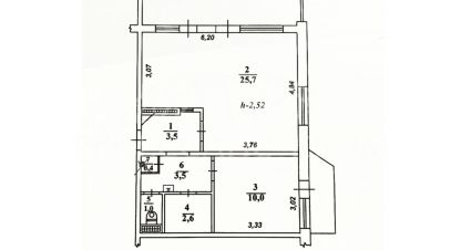 Купить квартиру 2-х комнатную, 46.7 кв. м. Фотография №9 Купить квартиру 2-х комнатную, 46.7 кв. м., Россия, г. Севастополь. Фотография №9