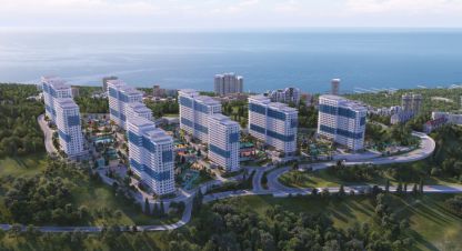 Купить квартиру 2-х комнатную, 45 кв. м. Фотография №1 Продам квартиру 2-х комнатную с общей площадью 45м2, 11/15 эт., на улице Ясногорская, г. Сочи, Краснодарский край, Россия, агентство ЦН Авега. Фотография №1