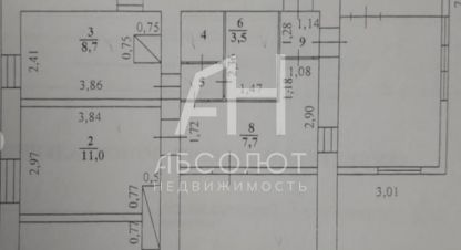 Купить дом 3-х комнатную, 70 кв. м. Фотография №10 Купить дом 3-х комнатную, 70 кв. м., Россия, г. Майский п. Фотография №10