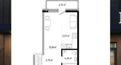 Купить квартиру 1 комнатную, 33 кв. м. Фотография №1 Продам квартиру 1 комнатную с общей площадью 33м2, 5/20 эт., Правобережный район, г. Иркутск, Иркутская обл., Россия, агентство Агентство Недвижимости ЖФ-Илим. Фотография №1
