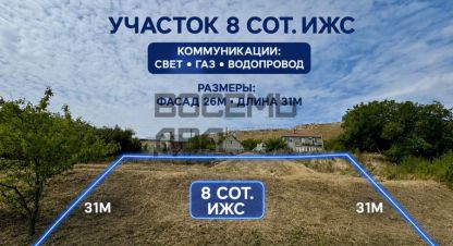 Купить земельный участок. Фотография №1 Продам земельный участок, на улице Бориса хохлова, г. Симферополь , Крым авт. респ., Россия, агентство Восемь Два. Фотография №1