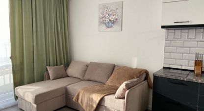 Сдам квартиру с общей площадью 25м2, 4/21 эт., на улице Первых ул  2, г. Новосаратовка дер, Ленинградская обл., Россия, агентство РЕАЛ агентство недвижимости. Фотография №1