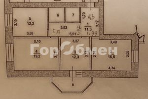 Продам квартиру 3-х комнатную с общей площадью 76.1м2, 2/14 эт., на улице Колхозная, г. Подольск, Московская обл., Россия, агентство ГорОбмен