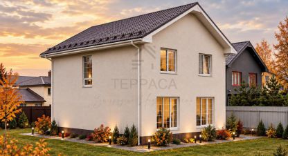 Купить дом 5-ти комнатную, 147 кв. м. Фотография №1 Продам дом 5-ти комнатный с общей площадью 147м2, на улице Хуторская, г. Бугровскоеское поселение, д энколово, Ленинградская обл., Россия, агентство ТЕРРАСА. Фотография №1