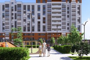 Продам квартиру 1 комнатную с общей площадью 40.1м2, 8/16 эт., на улице Спартаковская ул, Советский район, г. Брянск, Брянская обл., Россия, агентство Интернет-партнер