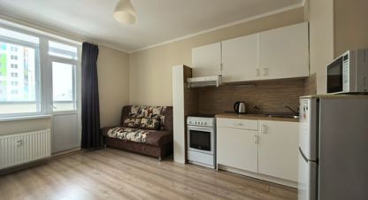 Сдам квартиру с общей площадью 24м2, 7/19 эт., на улице Шувалова ул, г. Мурино, Ленинградская обл., Россия, агентство Интернет-партнер. Фотография №1