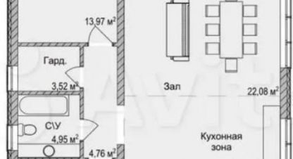 Продам дом 3-х комнатный с общей площадью 118м2, на улице Школьный, Пок люблино район, г. Светлый, Калининградская обл., Россия, агентство Home Invest. Фотография №1