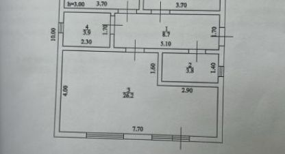 Купить дом 2-х комнатную, 73 кв. м. Фотография №9 Купить дом 2-х комнатную, 73 кв. м., Россия, г. Краснослободск. Фотография №9