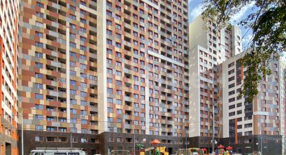 Купить квартиру 2-х комнатную, 65 кв. м. Фотография №1 Продам квартиру 2-х комнатную с общей площадью 65м2, 5/25 эт., на улице Хлебозаводской проезд, г. Люберцы, Московская обл., Россия, агентство ГорОбмен. Фотография №1