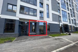 Продам торговое помещение с общей площадью 79.82м2, на улице Строителей пр-кт, г. Заневскоеское поселение, кудрово, Ленинградская обл., Россия, агентство Интернет-партнер
