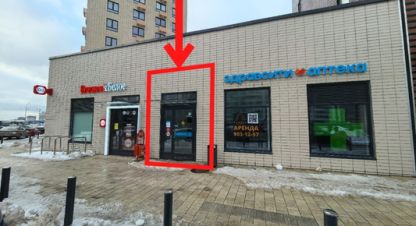 Сдам торговое помещение с общей площадью 60м2, на улице Итальянский пер, г. Заневскоеское поселение, кудрово, Ленинградская обл., Россия, агентство Интернет-партнер. Фотография №1