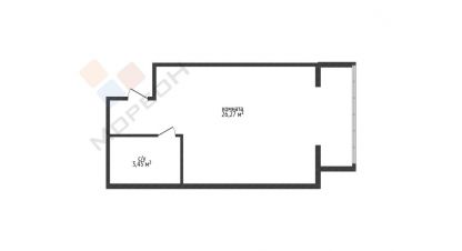 Продаётся 1 комнатная квартира в г. Краснодар. Фотография №6 Продаётся 1 комнатная квартира в г. Краснодар. Фотография №6