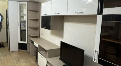 Купить квартиру 1 комнатную, 29.3 кв. м. Фотография №1 Продам квартиру 1 комнатную с общей площадью 29.3м2, 5/7 эт., на улице Мусоргского ул, г. Краснодар, Краснодарский край, Россия, агентство Мореон Инвест. Фотография №1