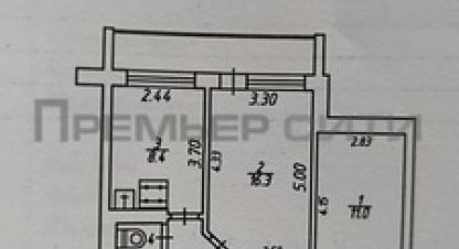 Купить квартиру 2-х комнатную, 52.4 кв. м., Россия, г. Калуга. Фотография №10