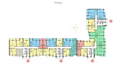 Купить квартиру 2-х комнатную, 68.7 кв. м., Россия, г. Всеволожск. Фотография №8