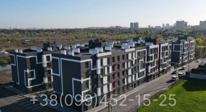 Продам квартиру 1 комнатную с общей площадью 38м2, 2/5 эт., на улице Покровська, г. Гатное , Киевская обл., Украина, агентство Aspo.biz. Фотография №1