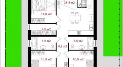 Купить дом 3-х комнатную, 92 кв. м., Россия, г. Индустриальный. Фотография №8