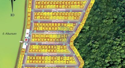 Продам земельный участок, на улице Пушкина, г. Адылъял, Чувашия респ., Россия, агентство Агентство недвижимости Ориентир. Фотография №1