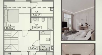 Купить дом 4-х комнатную, 122 кв. м., Украина, г. Ходосовка . Фотография №10