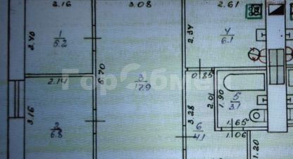 Продам квартиру 3-х комнатную с общей площадью 42.9м2, 4/4 эт., на улице Полевая, г. Щёлково, Московская обл., Россия, агентство ГорОбмен. Фотография №1