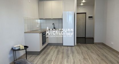 Продам квартиру с общей площадью 23.3м2, 6/19 эт., на улице Ленинградская всеволожский  мурино петровский бульвар 14к5 подъезд, Всеволожский район, г. Мурино, Ленинградская обл., Россия, агентство Александр-Недвижимость. Фотография №1