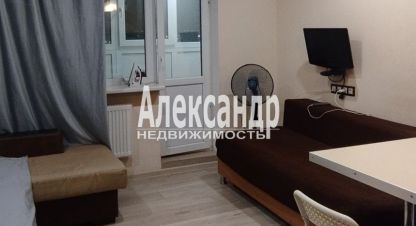 Сдам квартиру с общей площадью 25м2, 7/27 эт., на улице Санкт-петербурпушкинский  посёлок шушары вишерская, Пушкинский район, г. Посёлок шушары, Санкт-Петербург, Россия, агентство Александр-Недвижимость. Фотография №1